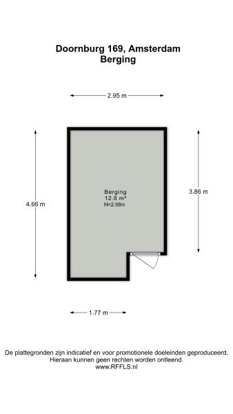 Floor Plan 3 - Doornburg 169