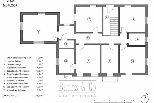 photo 5 Mali Lošinj, historic captain's house with a view of the sea and the marina.